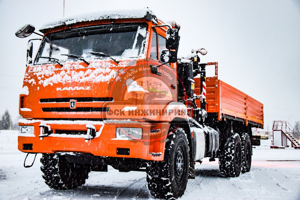 КАМАЗ 43118 c КМУ FASSI F245A.0.22