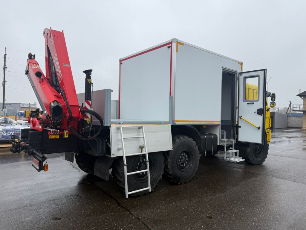 Передвижная мастерская с КМУ