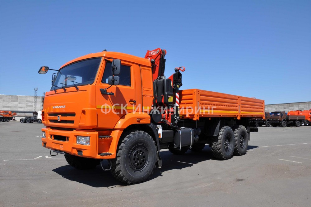 КАМАЗ 43118 c КМУ FASSI F245A.0.22