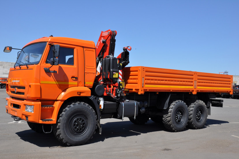 КАМАЗ 43118 c КМУ FASSI F245A.0.22
