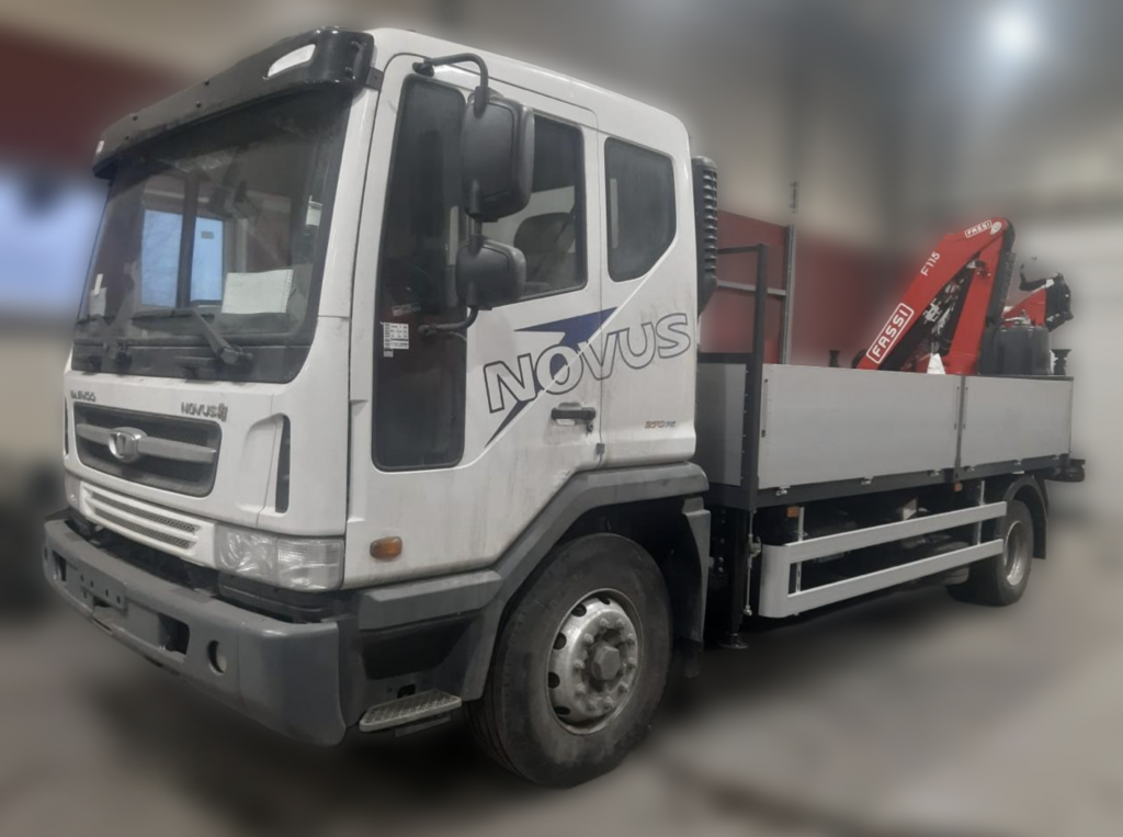 DAEWOO NOVAS_FASSI F115 с лебедкой