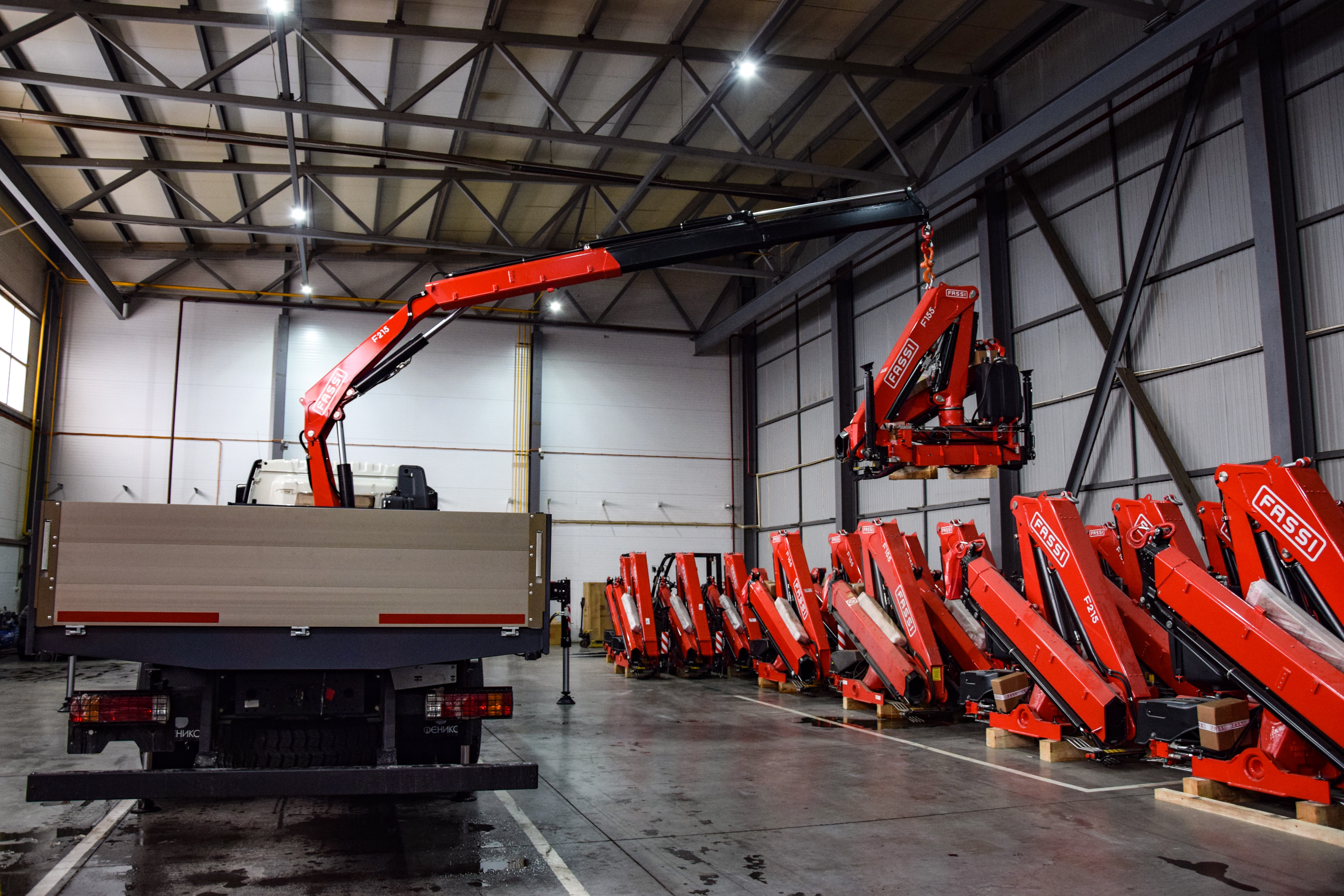 FAW J6 CA3250 с КМУ FASSI F215A.0.22