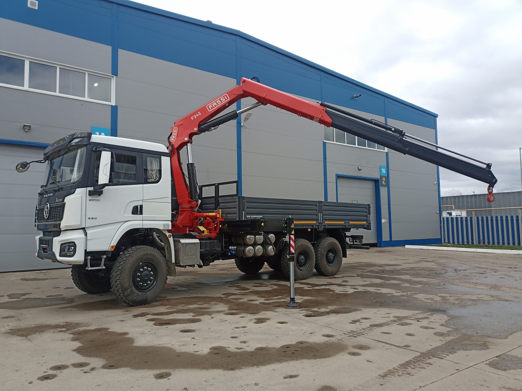 SHACMAN 6x6 с КМУ FASSI F245A.0.22