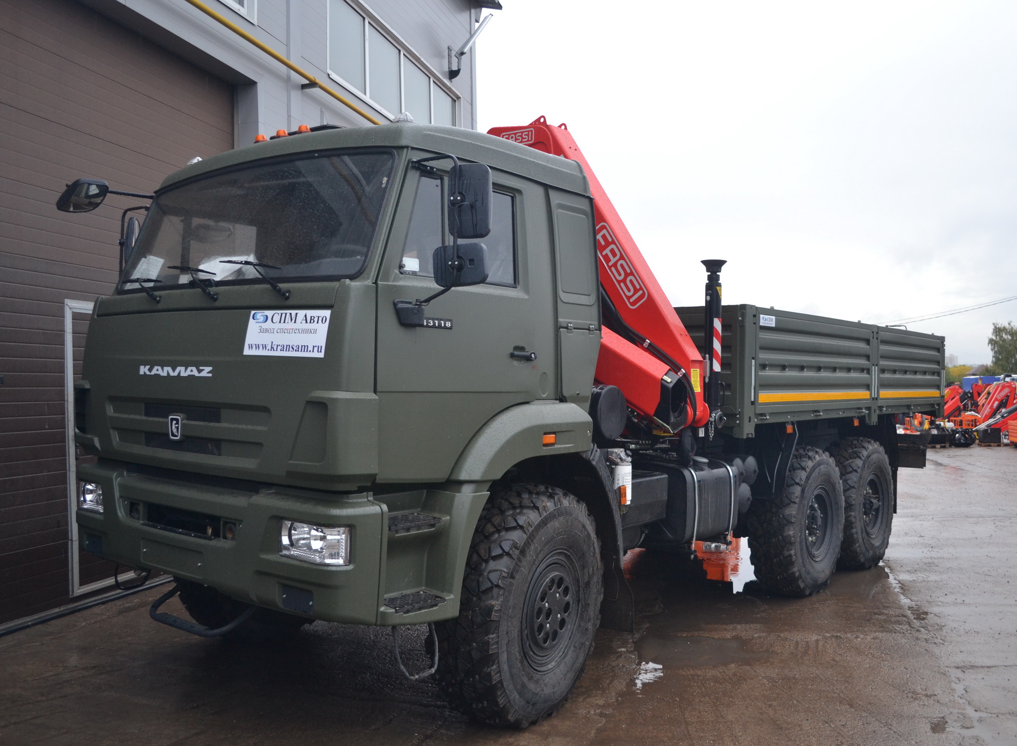 КАМАЗ 43118-46 c КМУ Fassi F155A.0.22