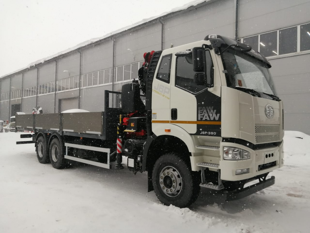FAW J6 CA3250 с КМУ FASSI F155A.0.22
